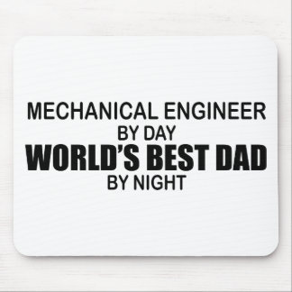 Mousepad O melhor pai do mundo - engenheiro mecânico