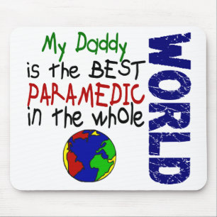 Mousepad O melhor paramédico no mundo 2 (pai)