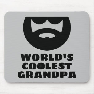 Mousepad O melhor presente de aniversário do vovô do mund