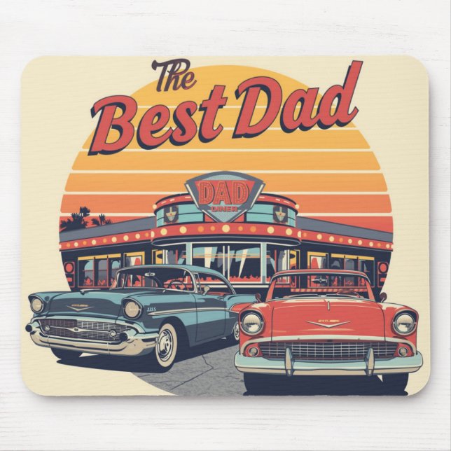 Mousepad O Melhor Restaurante do Papai (Frente)