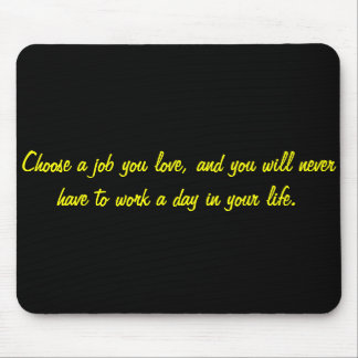 Mousepad O melhor trabalho