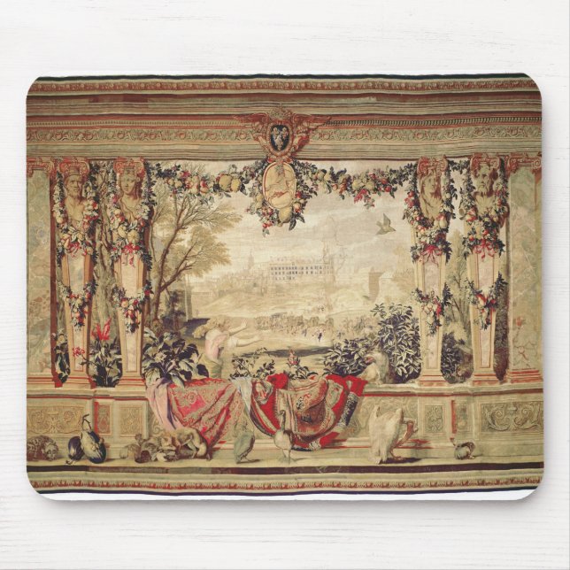 Mousepad O mês do castelo de novembro de Blois (Frente)