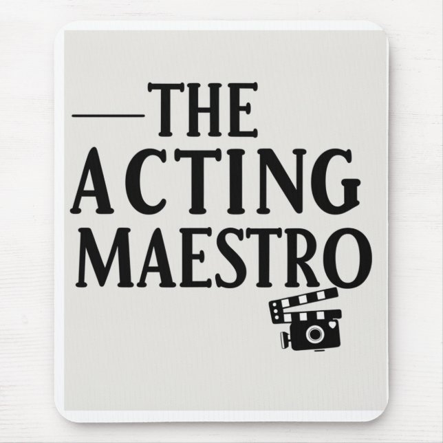 Mousepad O mestre da atuação (Frente)