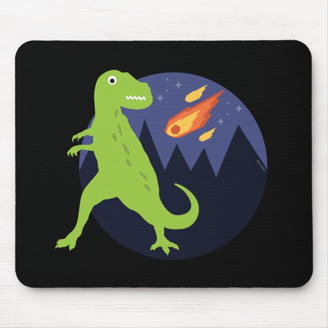 Mousepad O meteorito que colou (Frente)