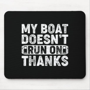 Mousepad O meu barco não funciona no Barco do Obrigado para
