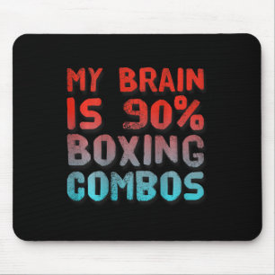 Mousepad O Meu Cérebro Está 90% Com O Impressão De Combos E