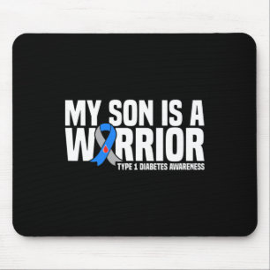 Mousepad O meu filho é um guerreiro do tipo 1 que sabe o qu