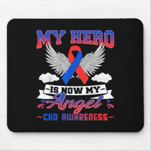 Mousepad O Meu Herói É Agora O Meu Apoio De Mês De Sensibil