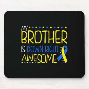 Mousepad O Meu Irmão Está Abaixo Da Síndrome Incrível Para