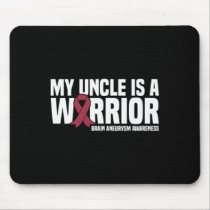 Mousepad O meu tio é um guerreiro, um neurisma consciente
