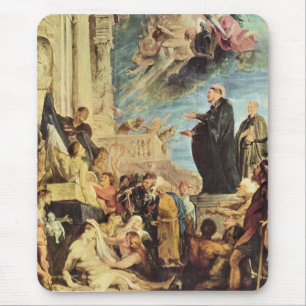 Mousepad O milagre de St Francis Xavier por Paul Rubens