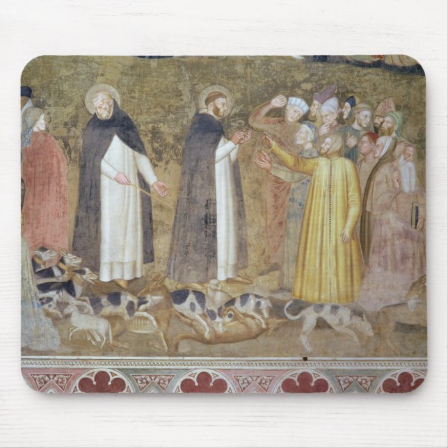 Mousepad O militante da igreja e triunfante, detalhe de (Frente)