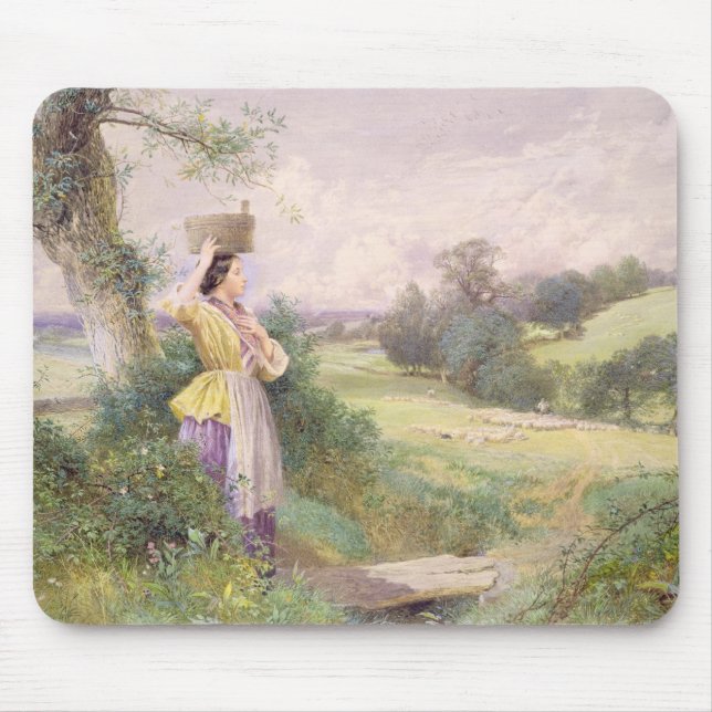 Mousepad O Milkmaid, 1860 (w/c no papel) (Frente)
