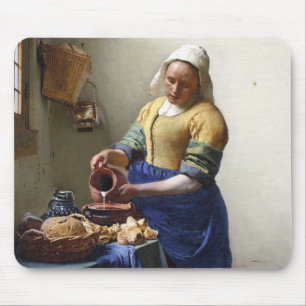 Mousepad O Milkmaid, c.1658-60 (óleo em canvas)