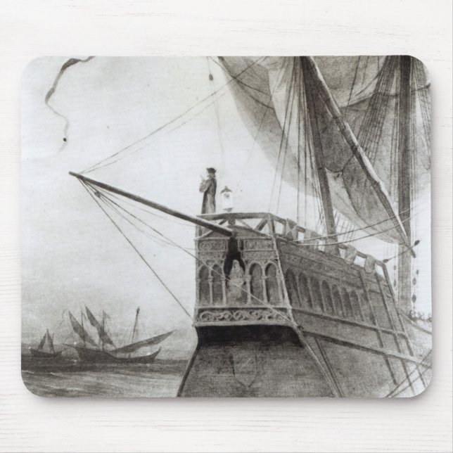 Mousepad O momento supremo na noite (Frente)