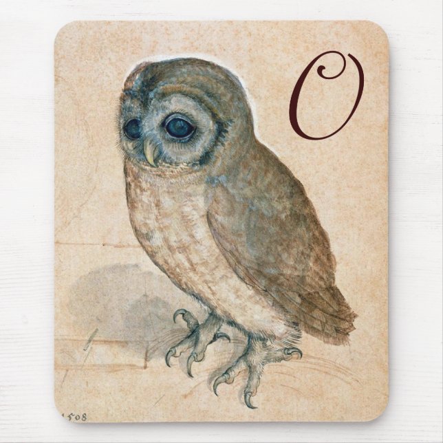 MOUSEPAD O MONOGRAMA OWL (Frente)