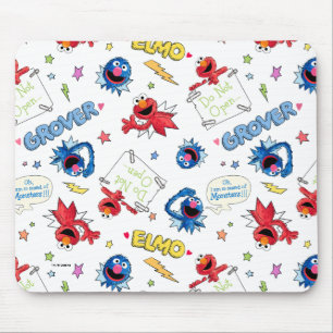 Mousepad O monstro no fim deste padrão de história