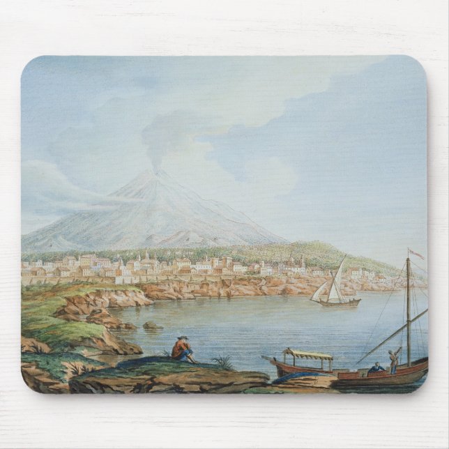 Mousepad O Monte Vesúvio, chapeia 36 'de Campi Phlegraei: (Frente)