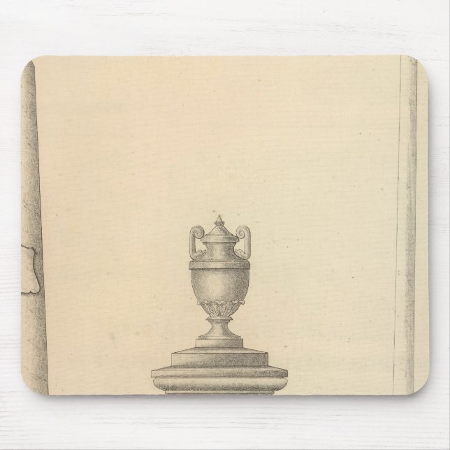 Mousepad O Monumento Marble e Granito de Graham trabalha (Frente)