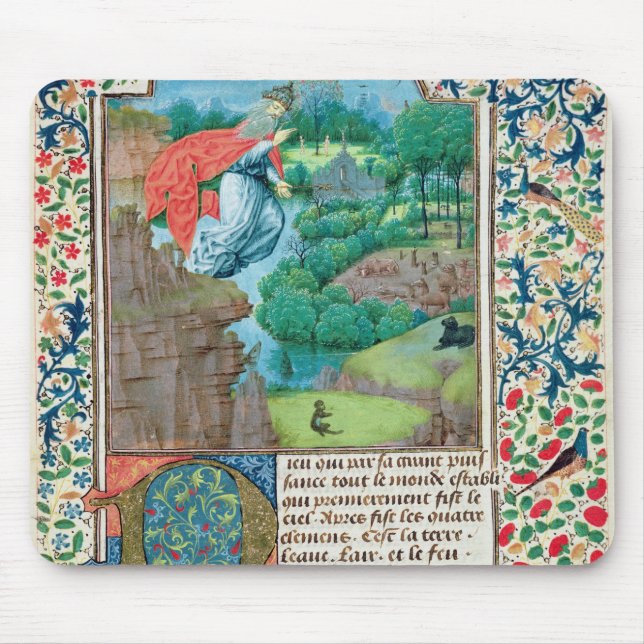 Mousepad O mundo da criação, 'de Traite de Medecine' (Frente)