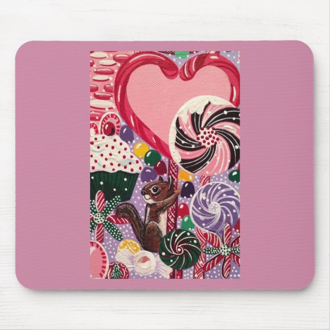 Mousepad O Mundo das Minerações de Elizabeth (Frente)
