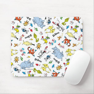 Mousepad O Mundo do Dr. Seuss Pattern
