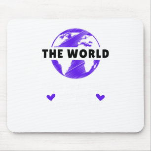 Mousepad O Mundo Precisa de Mais Meninas que Jogam Basquete