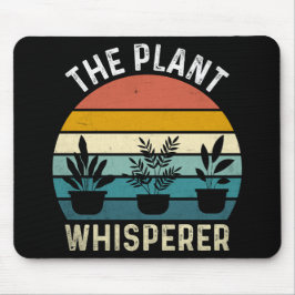 Mousepad O Murmurador de Plantas Engraçado