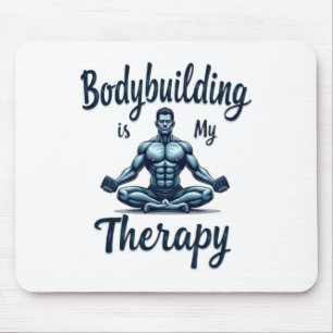 Mousepad O Musculismo É Minha Terapia Desenho Muscular Medi