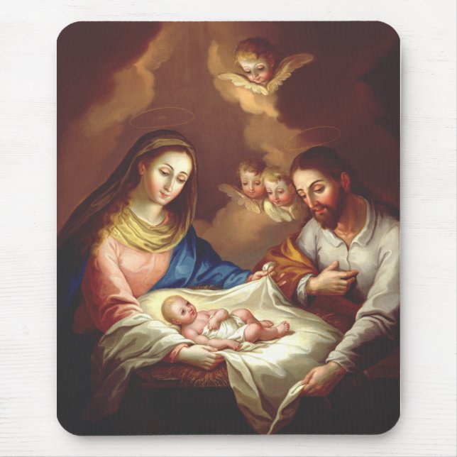 Mousepad O Nascimento de Jesus Cristo (Frente)