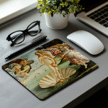 Mousepad O Nascimento de Vênus | Botticelli<br><div class="desc">O Nascimento de Vênus pelo artista Renascentista italiano Sandro Botticelli (1445 - 1510). A pintura original de Botticelli é uma tempera no painel que mostra a deusa Vênus emergindo do mar como uma mulher crescida. Use as ferramentas de design para adicionar texto personalizado ou personalizar a imagem.</div>