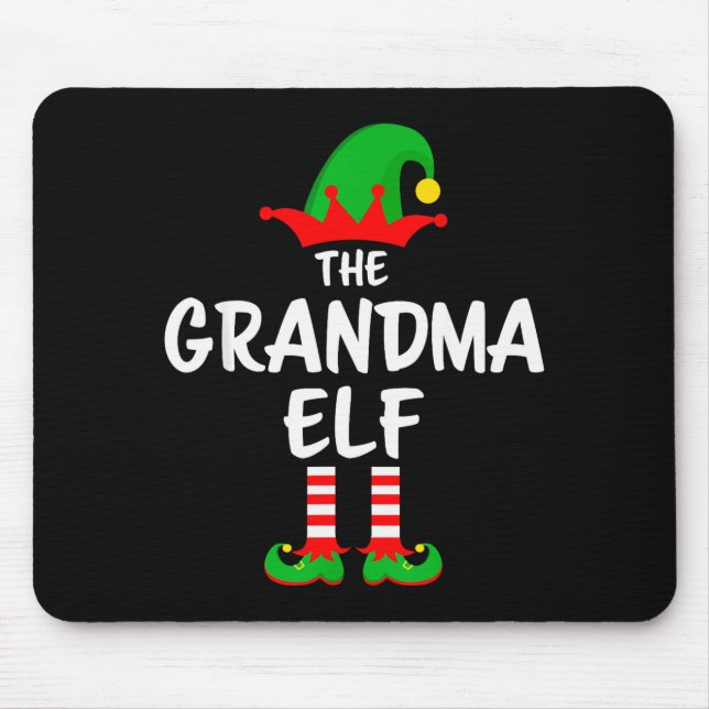 Mousepad O Natal da Família Correspondente ao Elfo da Vovó  (Frente)