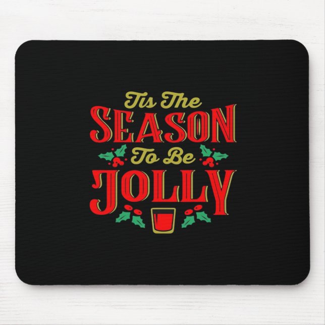 Mousepad O Natal É a Estação  (Frente)