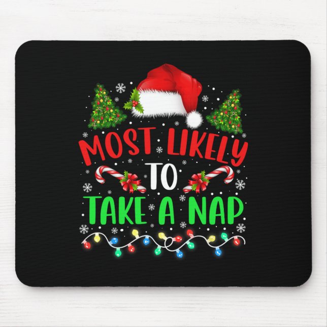 Mousepad O Natal Mais Provável Para Fazer Um Jogo Da Famíli (Frente)