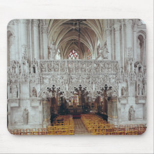 Mousepad O Nave e o interior de Eglise