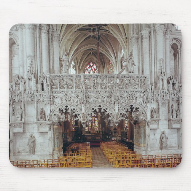 Mousepad O Nave e o interior de Eglise (Frente)
