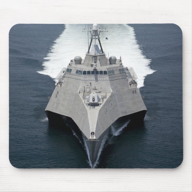Mousepad O navio de combate litoral Independência (Frente)