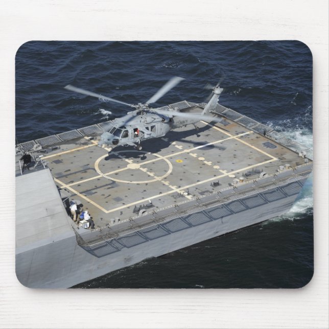 Mousepad O navio de combate litoral USS Freedom (Frente)