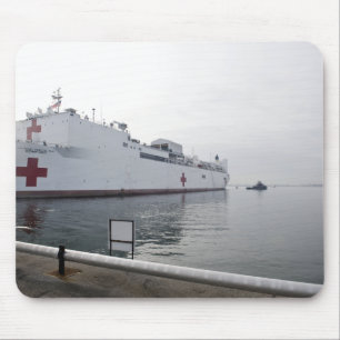Mousepad O navio de hospital militar do comando do Sealift