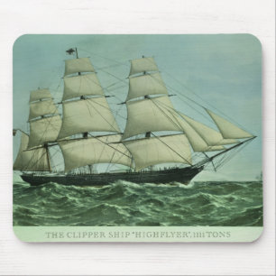Mousepad O navio de tosquiadeira "Highflyer", 1111