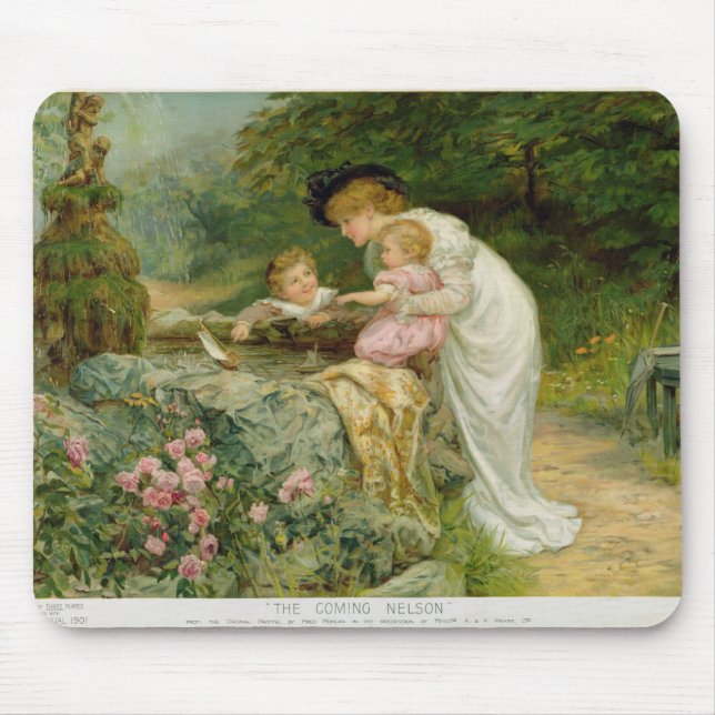 Mousepad O Nelson de vinda, das peras Anual, 1901 (Frente)