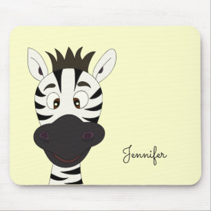 Mousepad O nome engraçado do amarelo dos desenhos animados