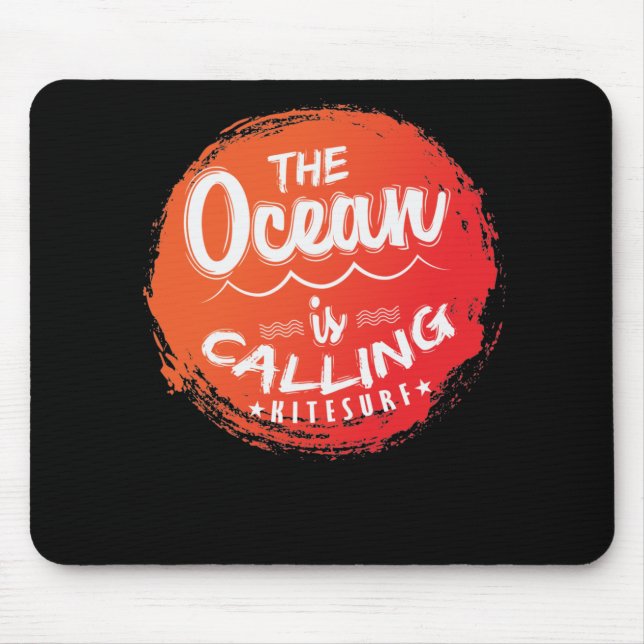 Mousepad O Oceano Está Chamando (Frente)