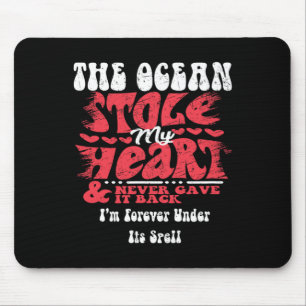 Mousepad O Oceano Roubou Meu Coração ~ Dia dos Namorados Di