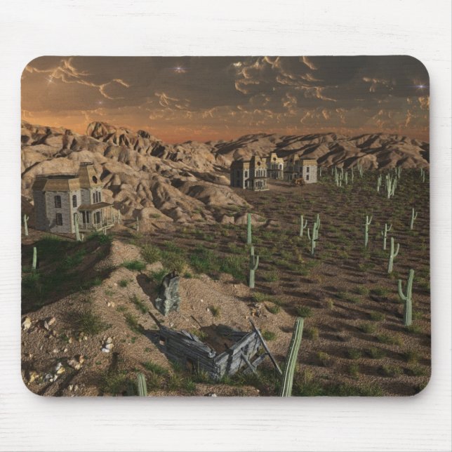 Mousepad O ocidental perdido (Frente)
