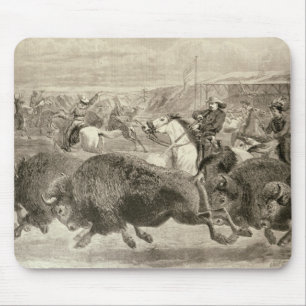 Mousepad "O oeste selvagem" no americano do excelente