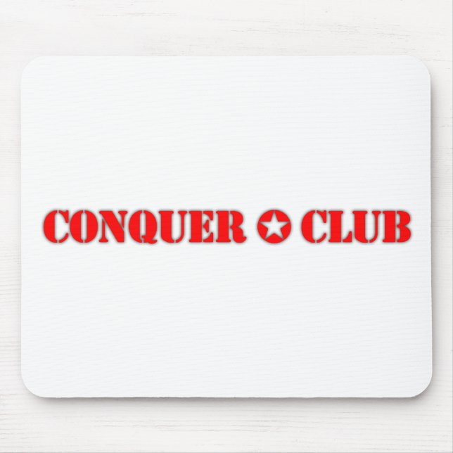 Mousepad O oficial conquista o clube (Frente)