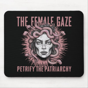 Mousepad O Olhar Feminino Petrifica A Medusa Patriarcal