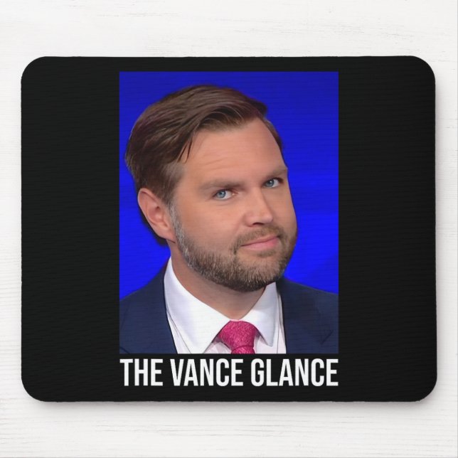 Mousepad O Olhar Vance - Engraçado Jd Vance (Frente)