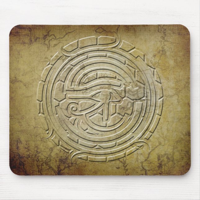 Mousepad O olho de Horus - olhar gravado (Frente)